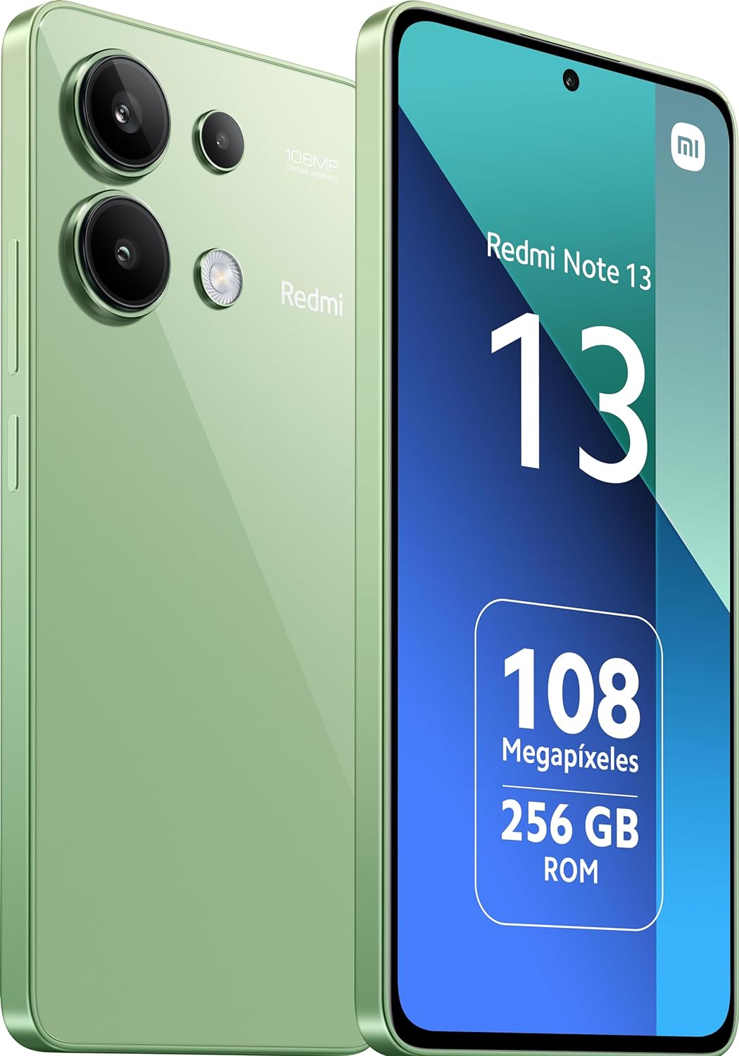 xiaomi Redmi Note 13 8+256GB SIM Free - Mint Green (UK Version 2 Years Warranty)-0