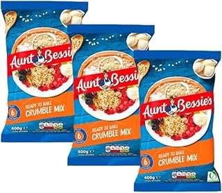 Baking Mix Bundle Containing Aunt Bessie's Ready to Make Crumble Mix 400g (3 Pack)