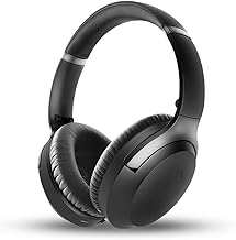 Avantree Aria 3 [2024 Version] - Bluetooth 5.3 Active Noise-Cancelling Headphones Over-Ear, with Wireless HD Audio, Spacious & Comfortable Fit, Dual Connectivity, and 55hr Extended Playtime