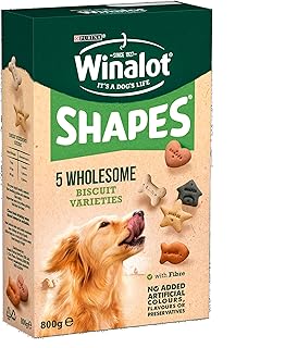 WINALOT Shapes Dog Treat Biscuits 5 X 800g