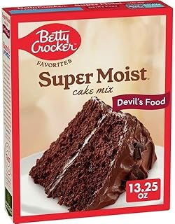 Betty Crocker Super Moist Devil's Food Cake Mix 376g (13.25oz)