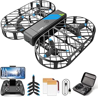 4DRC V38 Foldable Drone with 1080P Camera,RC Quadcopter for Kids Beginners, Altitude Hold and Long Flight Time,Propeller Full Protect, Easy to use Kids Gifts Toys for Boys, Girls