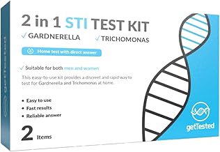 GetTested 2-in1 Test Trichomonas/Gardnerella STI Test (1 Test)