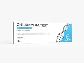 GetTested at Home STI Chlamydia at-Home Rapid Test (1 Test) for Both Men (Urine) and Women (Swab) Offers a Quick and efficient Way to detect Chlamydia Infection.