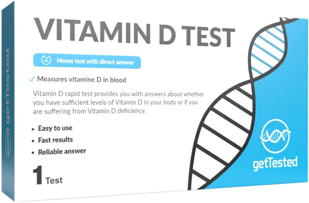 GetTested at Home Vitamin D Test (1 Test) Rapid Test-0