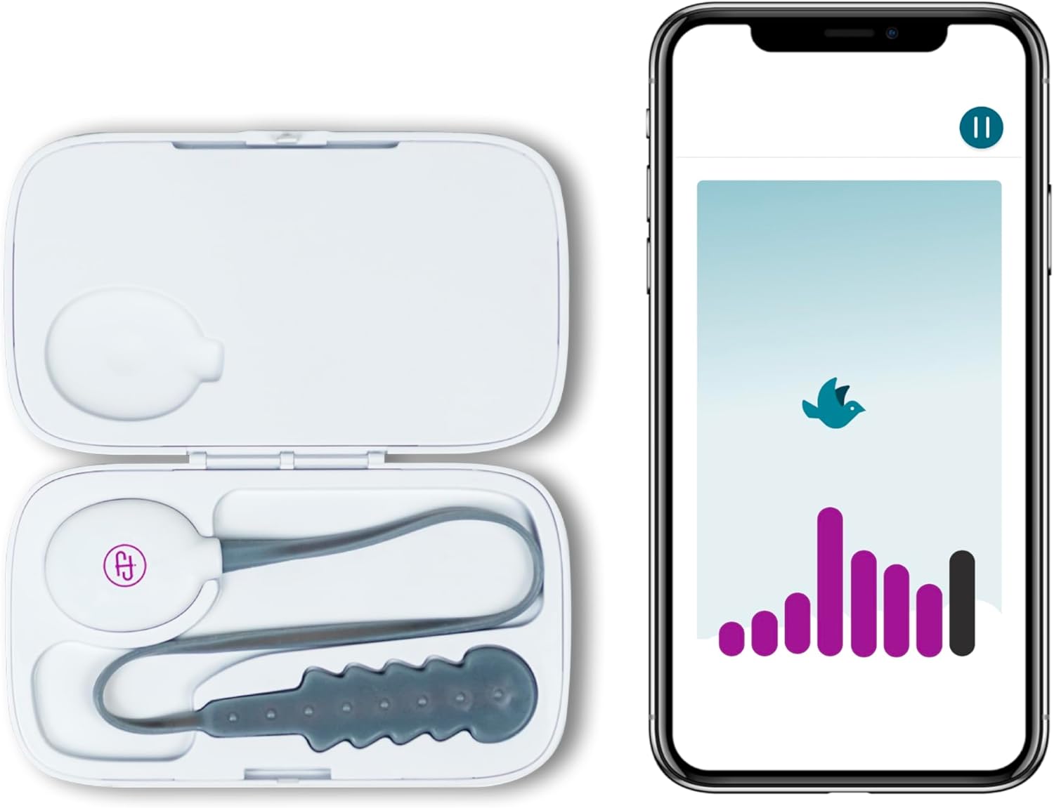 femfit | Pelvic Floor Exerciser with App | Kegel Trainer for Women | Strengthen Your Pelvic Floor | Resolve Incontinence with Guided Training + Support | Improved Bladder Control & Postnatal Recovery-0