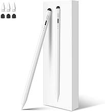 MEKO iPad Apple Pencil 9th&10th Generation, iPad Pencil with 13 Mins Fast Charging, Palm Rejection, Tilt Sensitivity Compatible with iPad Pro11"/12.9"/13", iPad Air3-5/11"/13", iPad Mini5/6, iPad6-10