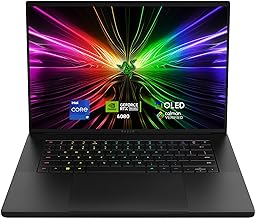 Razer Blade 16 (2024) - 16 inch Gaming Laptop - NVIDIA GeForce RTX 4080 - Intel Core i9-14900HX - 16" OLED QHD+ 240Hz (32GB DDR5, 1TB SSD) UK Layout | Black