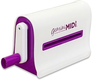 Gemini Midi Manual Die Cutting & Embossing Machine For Scrapbooking, Card Making And Crafting - 6" x 9" Opening Plate Size