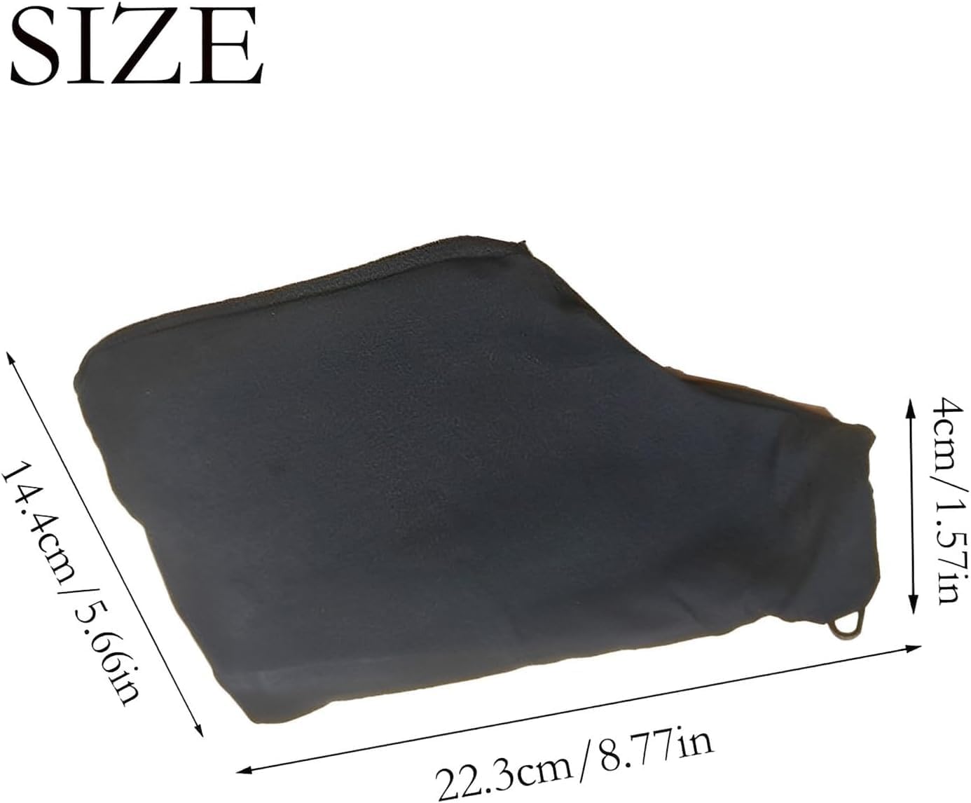 Planer Dust Bag, Mitre Saw Dust Bag 2 PCS Saw Dust Dust Bag with Zipper and Wire Rack Makes It Easy to Dispose of Dust Inside Dust Bag for Miter Saw Fits Model 255 Miter Saw Accessories (Black)-1