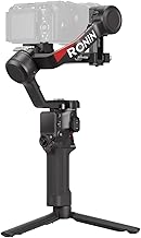 DJI RS 4, 3-Axis Gimbal Stabilizer for DSLR and Mirrorless Cameras Canon/Sony/Panasonic/Nikon/Fujifilm, 2nd-Gen Native Vertical Shooting, 2-Mode Switch Joystick, Teflon Axis Arms, Camera Gimbal