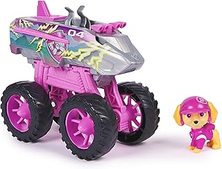 Paw Patrol: Rescue Wheels Skye’s Jet, Toy Truck with Transformation into Jet-Mode and Collectible Action Figure, Kids’ Toys for Boys & Girls Ages 3+