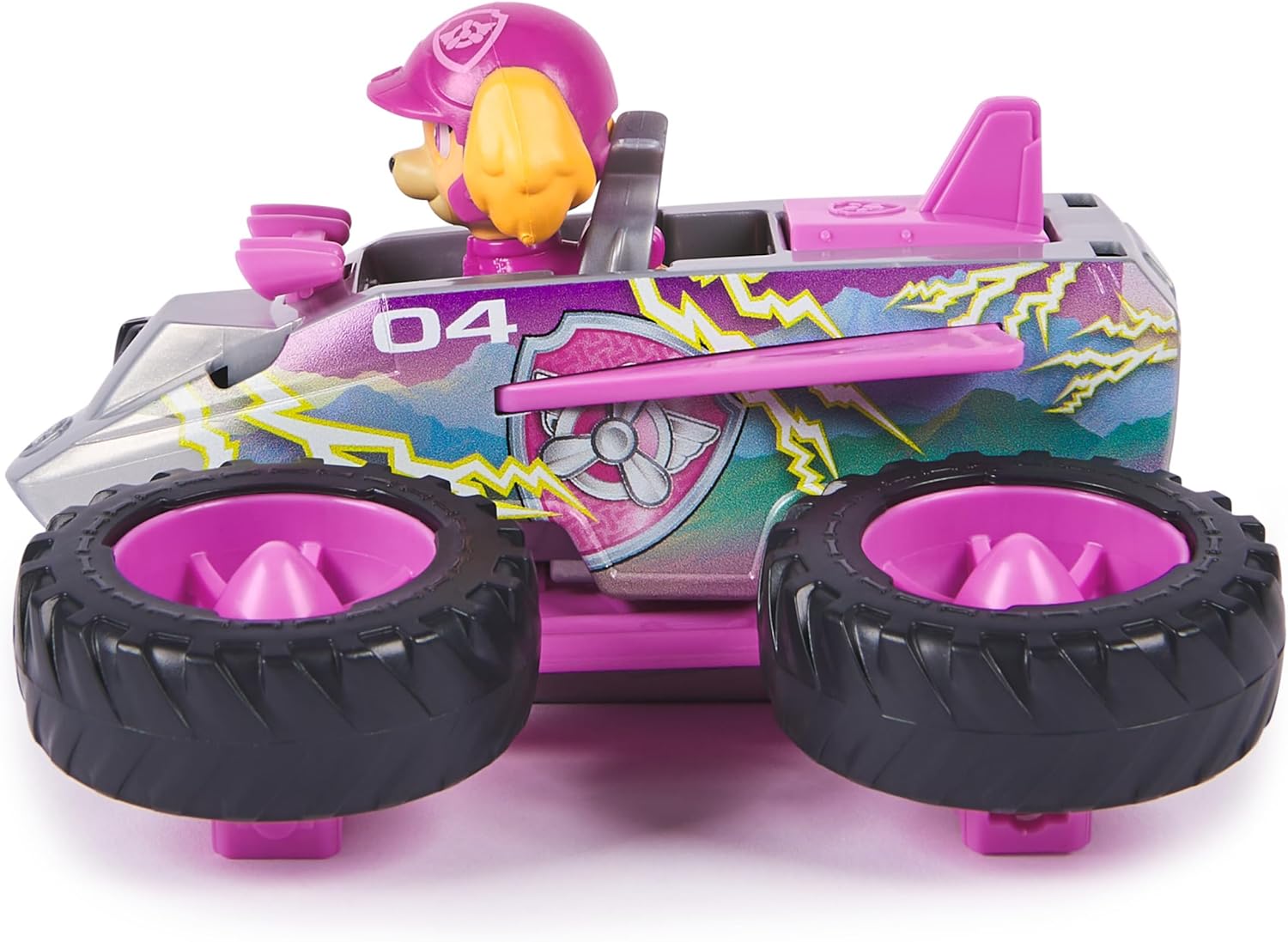 Paw Patrol: Rescue Wheels Skye’s Jet, Toy Truck with Transformation into Jet-Mode and Collectible Action Figure, Kids’ Toys for Boys & Girls Ages 3+-2