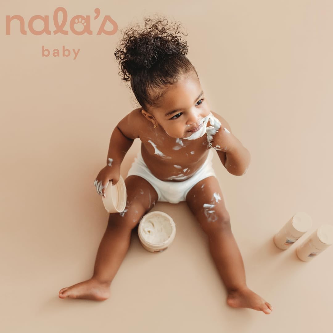 Nala's Baby Body Butter | Award-winning | 98% Natural | Dermatologically-tested and Paediatrician-approved | Soothing Oat | Vegan | Nalas Baby-1