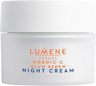 Lumene Nordic-C [VALO] Vitamin C Glow Renew Night Cream 50ml - Overnight Bright Sleeping Cream, New Improved Formulation