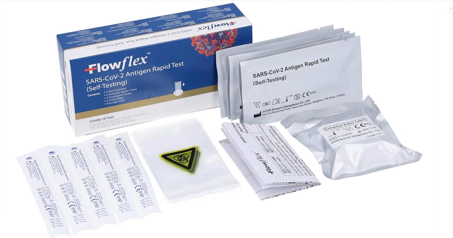 Covid-19 Rapid Test | One-Step Lateral Flow Test Kit | Covid Test for Sars-CoV-2 Antigen Covid Tests Kit | Antigen Self Testing Rapid Test Not For Travel, 10 Test Pack-1