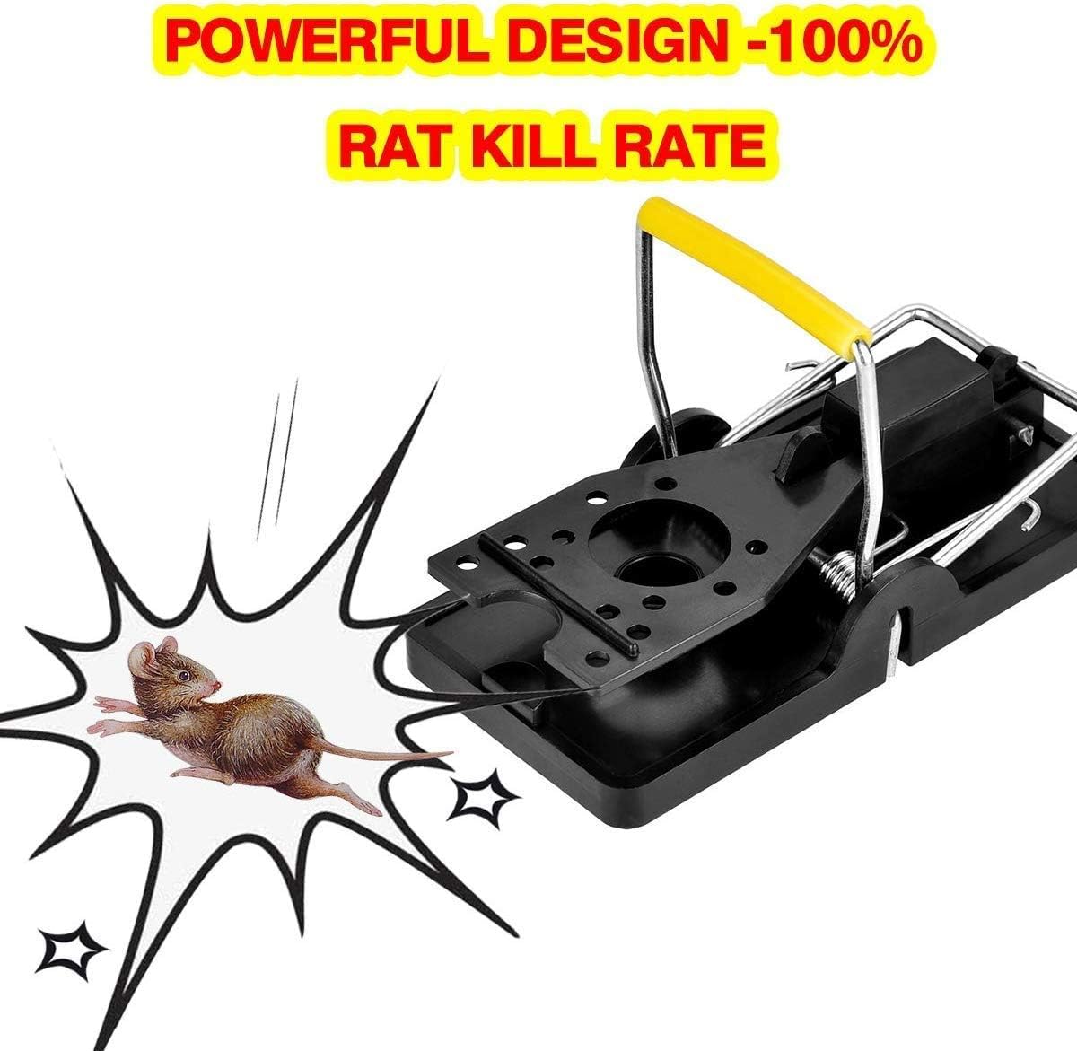 Mouse Traps, Quick Effectively, for Home, Mice Traps for House Indoor, Outdoor, Safe for Family and Pet 4 Pack-3