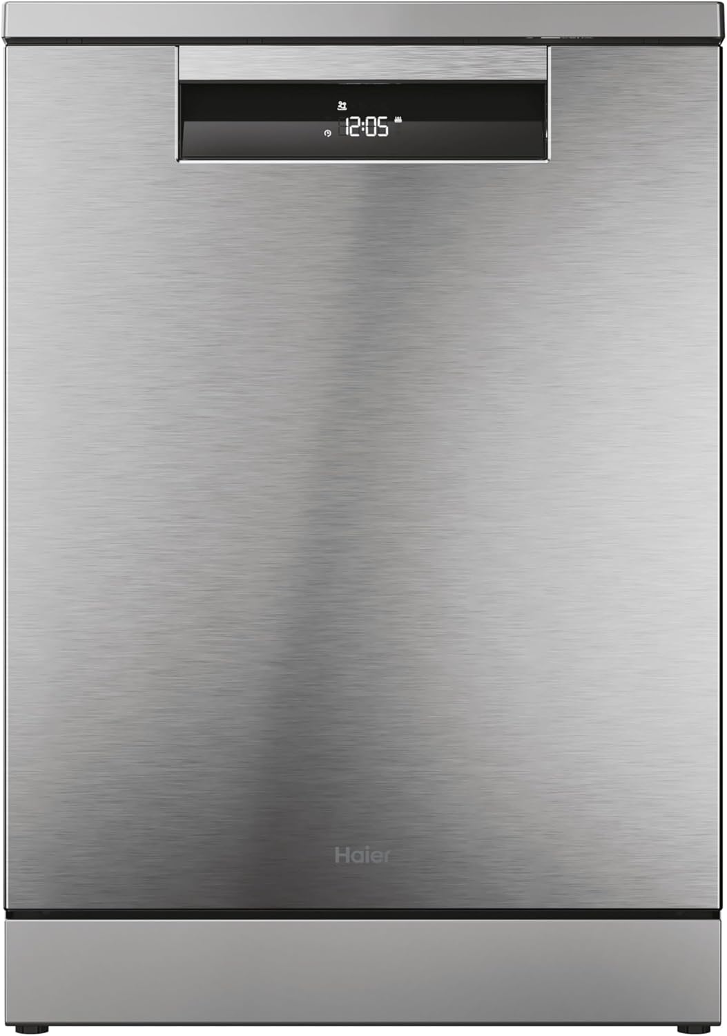 Haier I Pro Series 3 XF 5C4M1X-80 15 Place Setting Dishwasher - Stainless-0