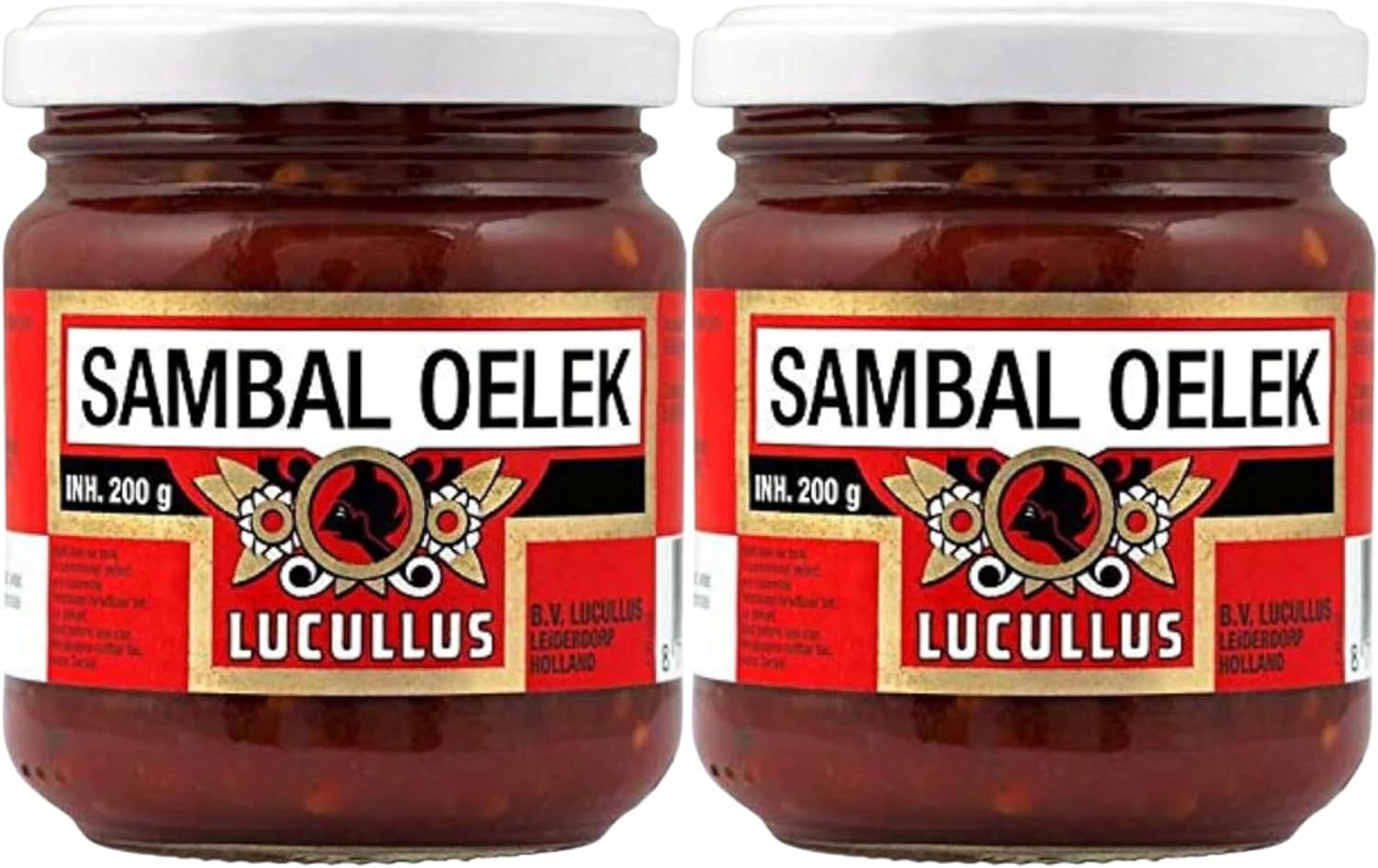 Sambal Oelek Chili Paste 200g - Pack by 2-0