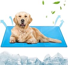 RnCop Dog Cooling Mat, Upgraded scratch-resistant thick oxford cloth material, Durable Non-Toxic Gel Pet Self Cooling Pad, Perfect for Dogs Cats in Hot Summer - L