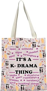 It's A K-Drama Thing Korean Words K-Drama Tote Bag Gifts For Korean Drama Lovers k Drama Fan Gifts k Drama Shopping Bag