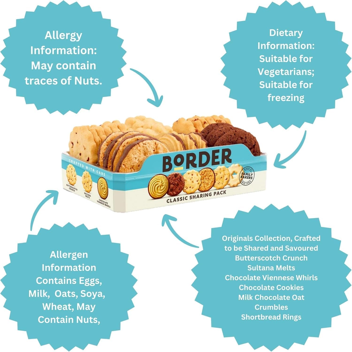 Border Classic Sharing Pack 400g (1 x 400g)-0