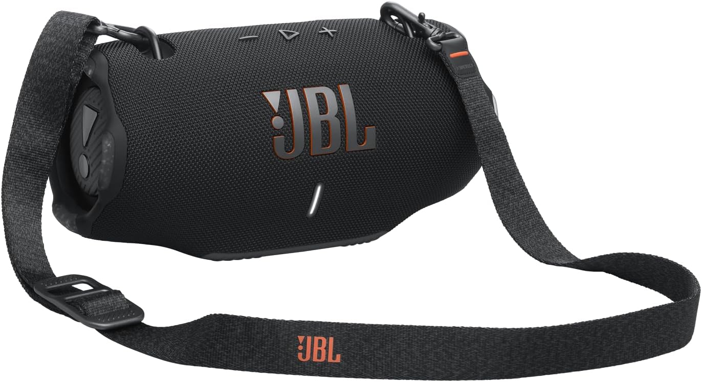 JBL Xtreme 4 Portable Bluetooth Speaker with JBL Pro Sound and Convenient Shoulder Strap, IP67 Waterproof, Built-In Power Bank, Black-5