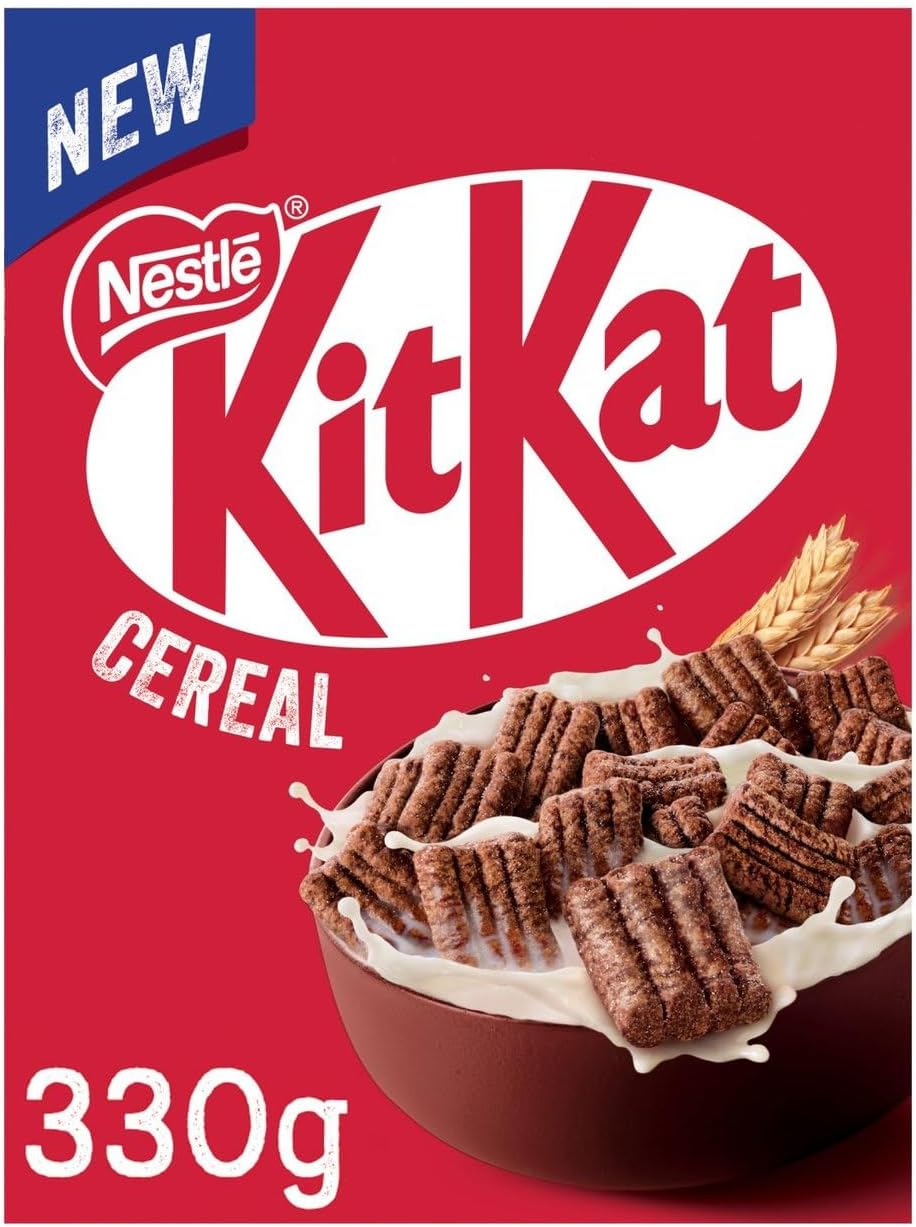 Cereal Bundle With KitKat Milk Chocolate Cereal 330g & Oreo O's Cereal 350g (2 Pack)-1