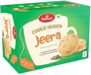 Haldiram's Cookie Heaven Jeera Cookies, 150g (Pack of 2) | Classic Indian Flavors in Every Bite | Crispy Delights | Perfect Snacking