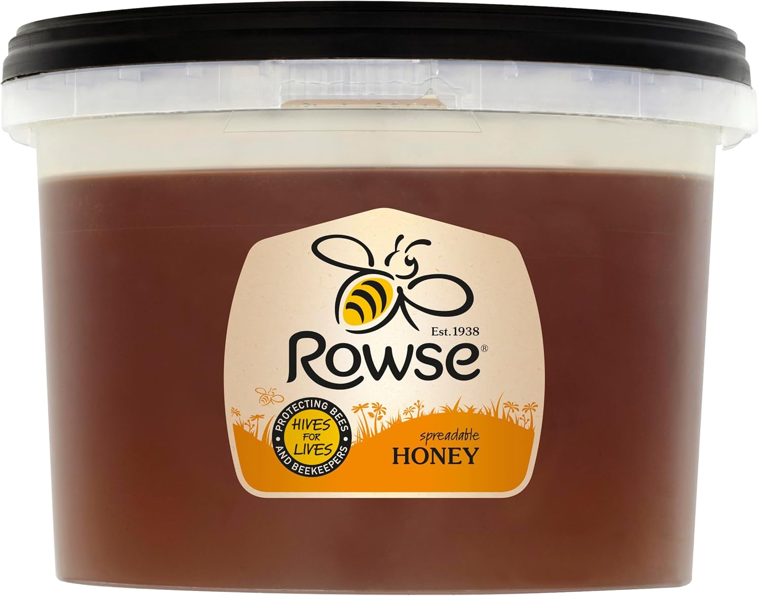 Rowse Clear Honey Tub 3.17kg-0