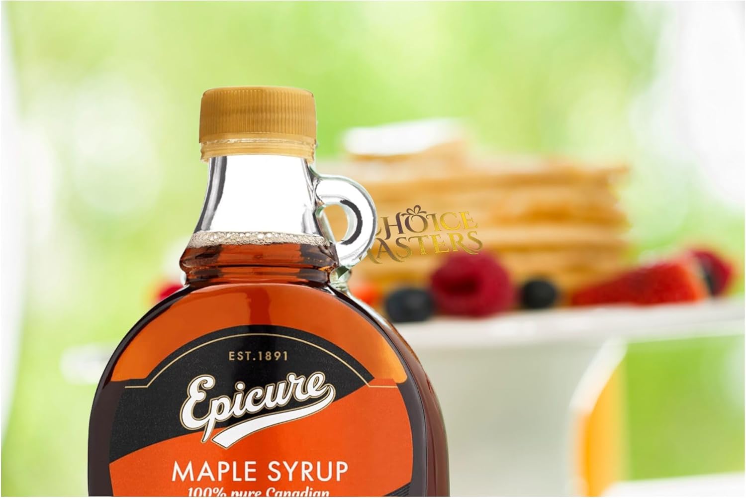 Maple Syrup - 100% Pure Canadian Maple Syrup Grade A, Amber Rich Maple Syrup with Caramel Taste - Great for Pancakes, Waffles and Baking 330ml-4