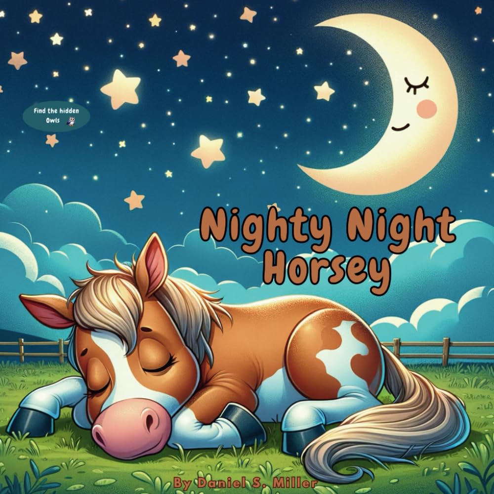 Nighty Night Horsey | Educational Book for Babies & Toddlers | Soothing Children's Bedtime Story-0