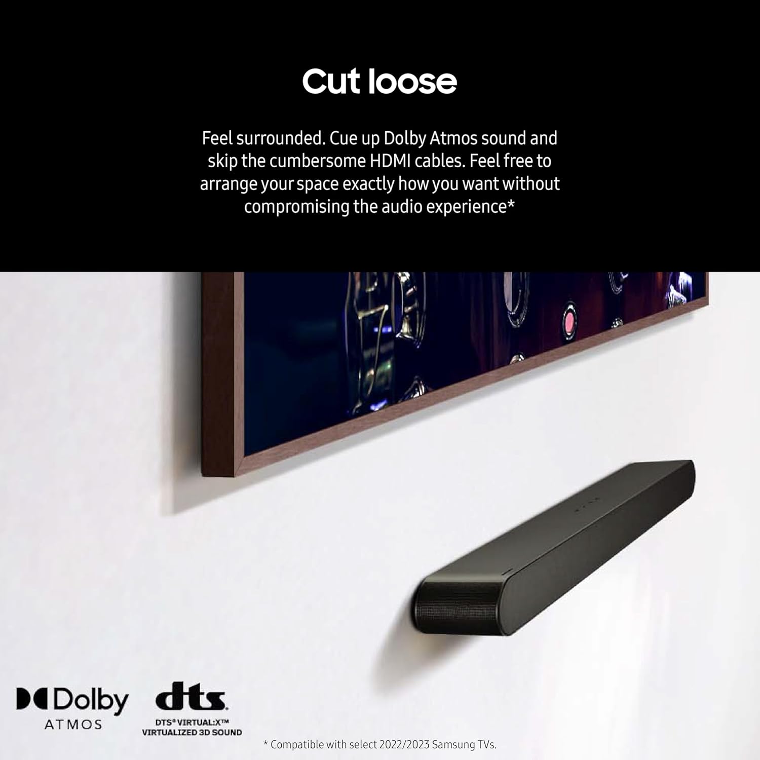 Samsung S60D 5.0 Channel Soundbar with Dolby Atmos Wireless Audio, All-in-One Design, Q-Symphony, SpaceFit Sound Pro, Adaptive Sound, Pro Game Mode with Alexa Built-in,-4