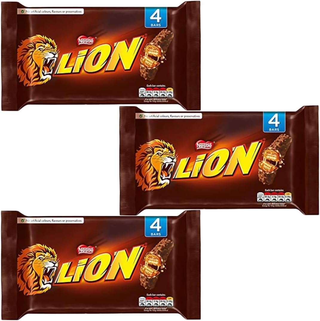 Chocolate Bar Bundle With Lion Bar Original 4x30g (3 Pack)-0