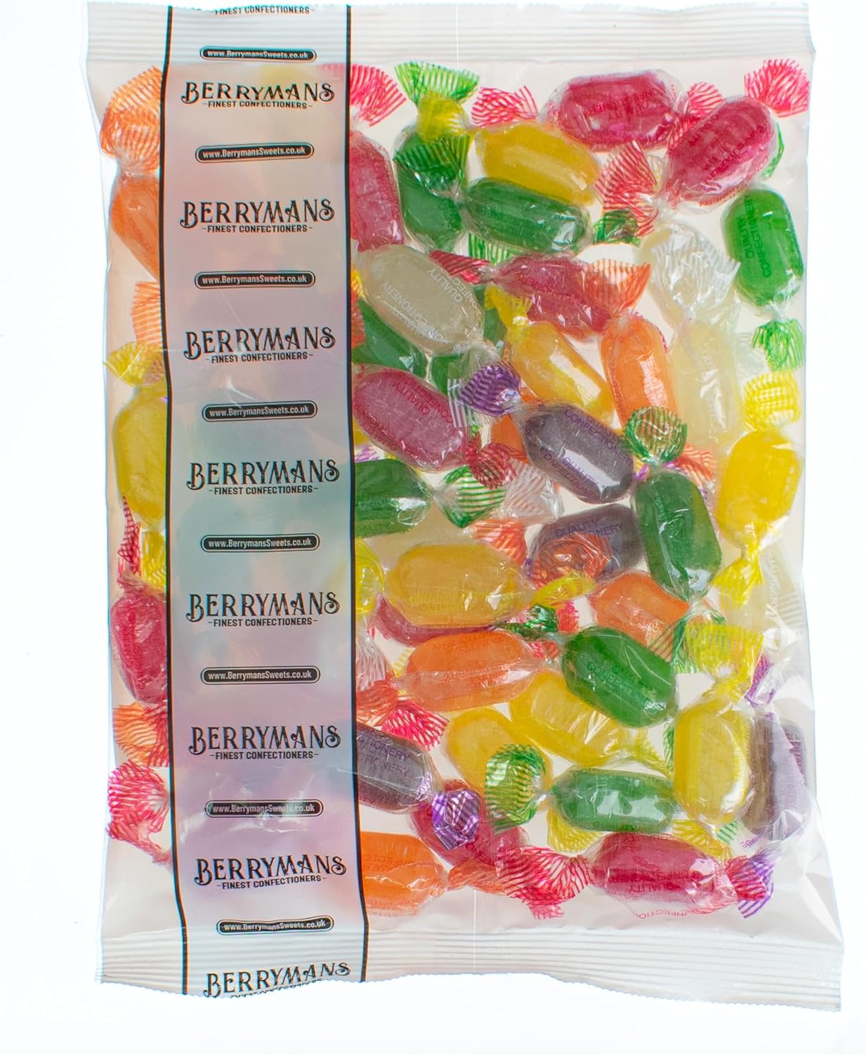 Fruit Drops Sweets - 1 Kilo Bulk Bag - 1KG - Assorted Sweet Pick and Mix for Parties, Gifts, and Sharing.-1