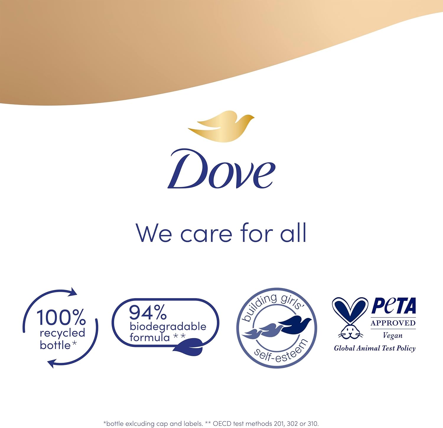 Dove Advanced Care Nourishing Silk Body Wash Body Cleanser shower gel with skin-natural nutrients for instantly silky-soft skin 6x 400 ml-5