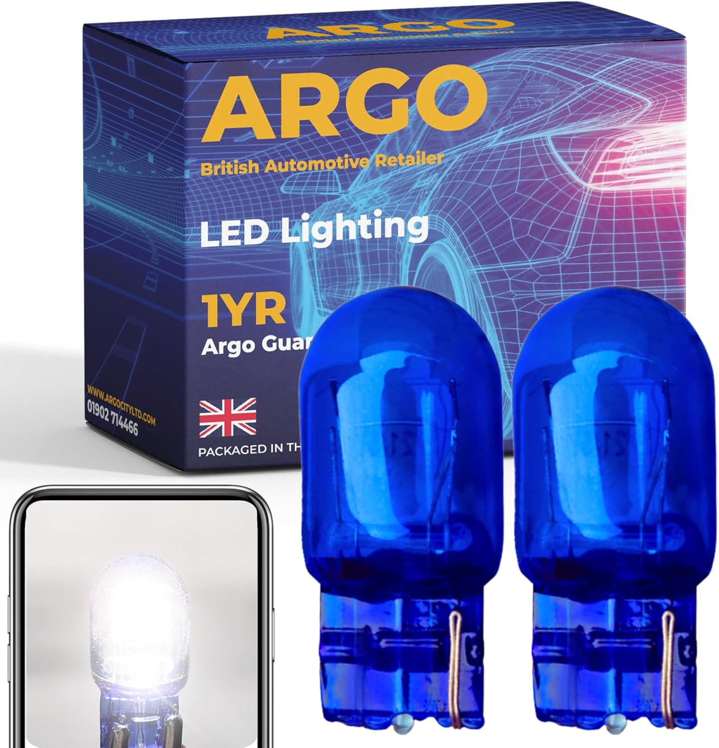 Argo 582 W21w Bulb Xenon White 3000k Super Bright DRL Daytime Running Lights T20 Bulb Reverse Back W3x16d Up Car Van 382w Bulbs 12v 21w Bulb-0