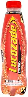 Lucozade Energy 24 x 500 Bottles Sparkling Energy Drink Fresh Stock (24 x 500ml, Original)