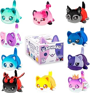 Aphmau 6” MeeMeow Mystery Plush – Series 6; YouTube Gaming Channel, Blind Box, 1 of 8 Possible, Friends MeeMeows, Official Merch, STYLES MAY VARY