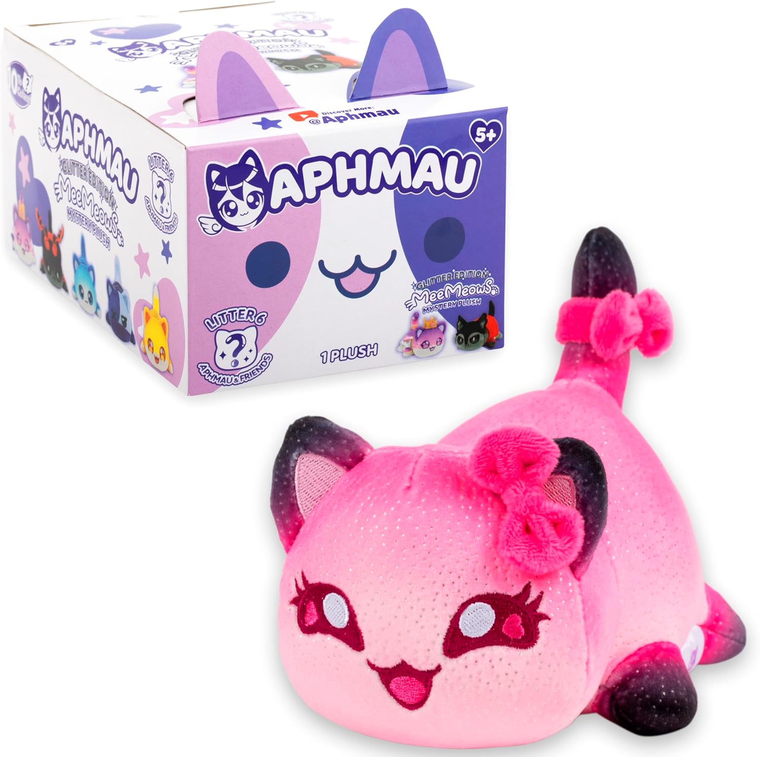 Aphmau 6” MeeMeow Mystery Plush – Series 6; YouTube Gaming Channel, Blind Box, 1 of 8 Possible, Friends MeeMeows, Official Merch, STYLES MAY VARY-7