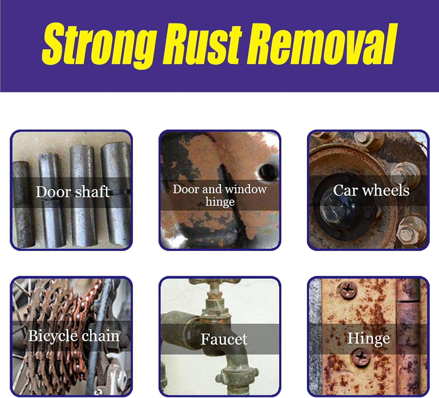 KOAHDE Anti Rust Conversion Agent Spray,Multipurpose Chassis Rust Remover,Car Chassis Rust Converter,Ironfree Rust Converter Spray,Multifunctional Metal Rust Remover,Powerful Rust Remover Spray,50ML-5