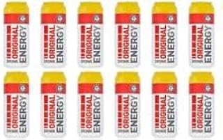 Euro Shopper Original Energy Drink 500ml (Pack of 12) | Boost Your Energy with Refreshing Flavor | Instant Boost | Ideal for Active Lifestyles