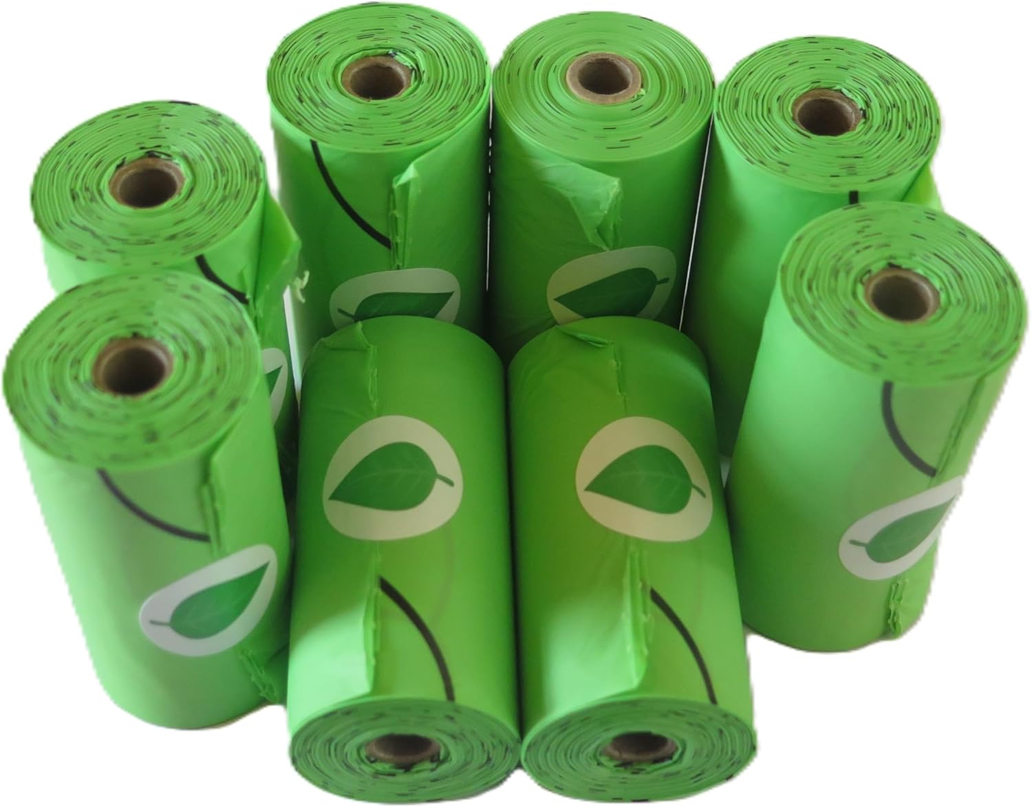 Compostable, Biodegradable, Cornstarch-Based, Eco-Friendly Dog Poo Bags | 8 rolls/120 bags-1