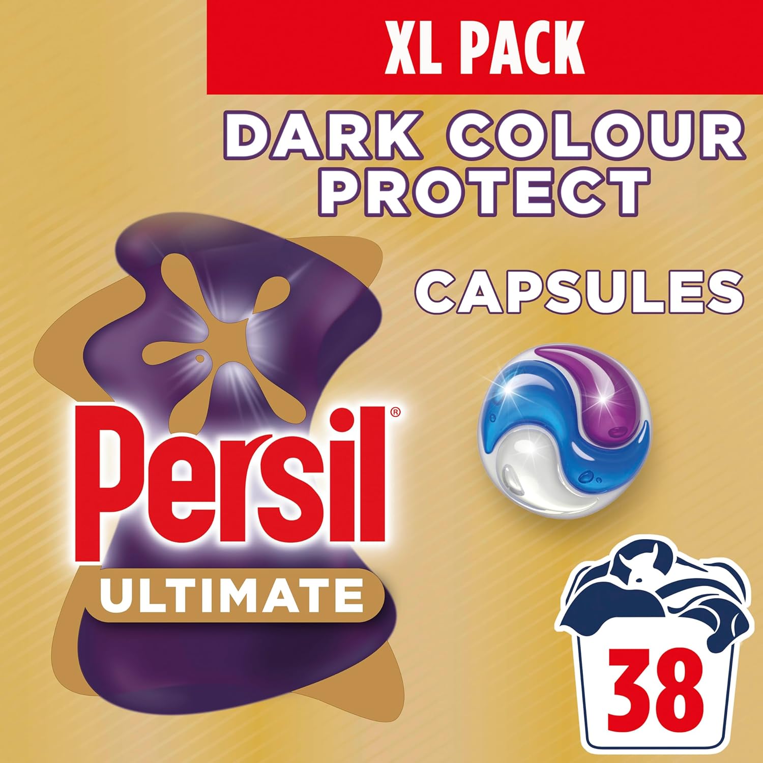 Persil Ultimate Dark Colour Protect Washing Capsules 38 washes-0