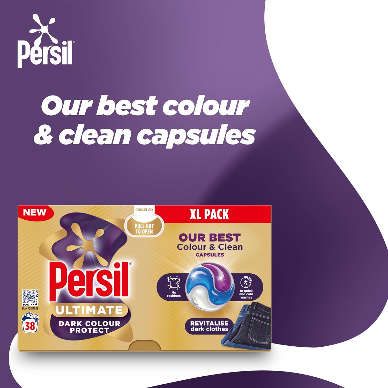 Persil Ultimate Dark Colour Protect Washing Capsules 38 washes-4