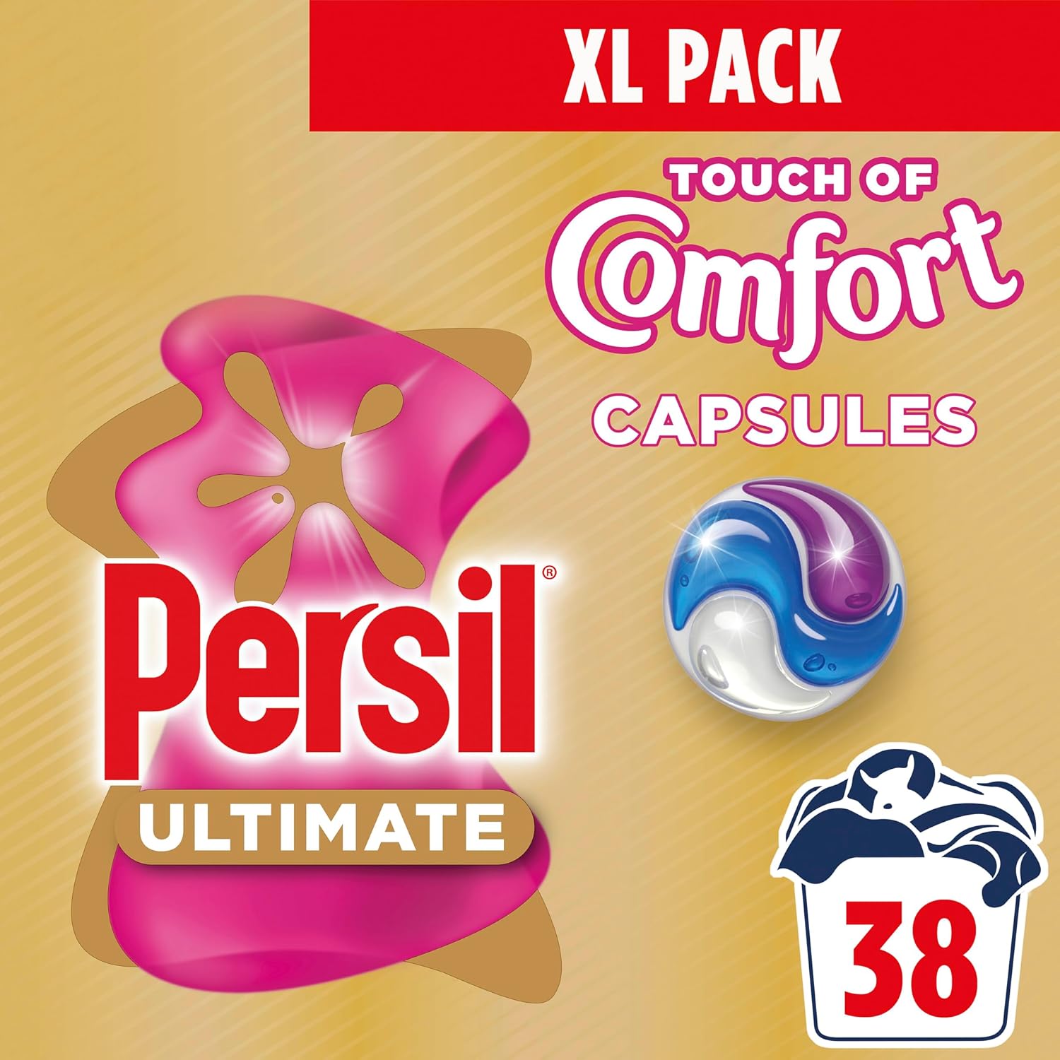 Persil Ultimate Touch of Comfort Washing Capsules 38 washes-0