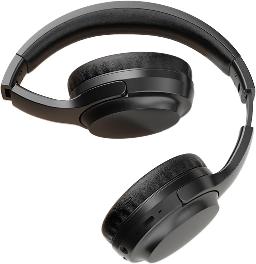 Maplin Dudao X22Pro Bluetooth 5.3 Over-Ear Headphones, Earphones for iOS/Android Phones, Noise Cancelling Deep Bass & Mic, Flight/Plane/Work/Calls-4