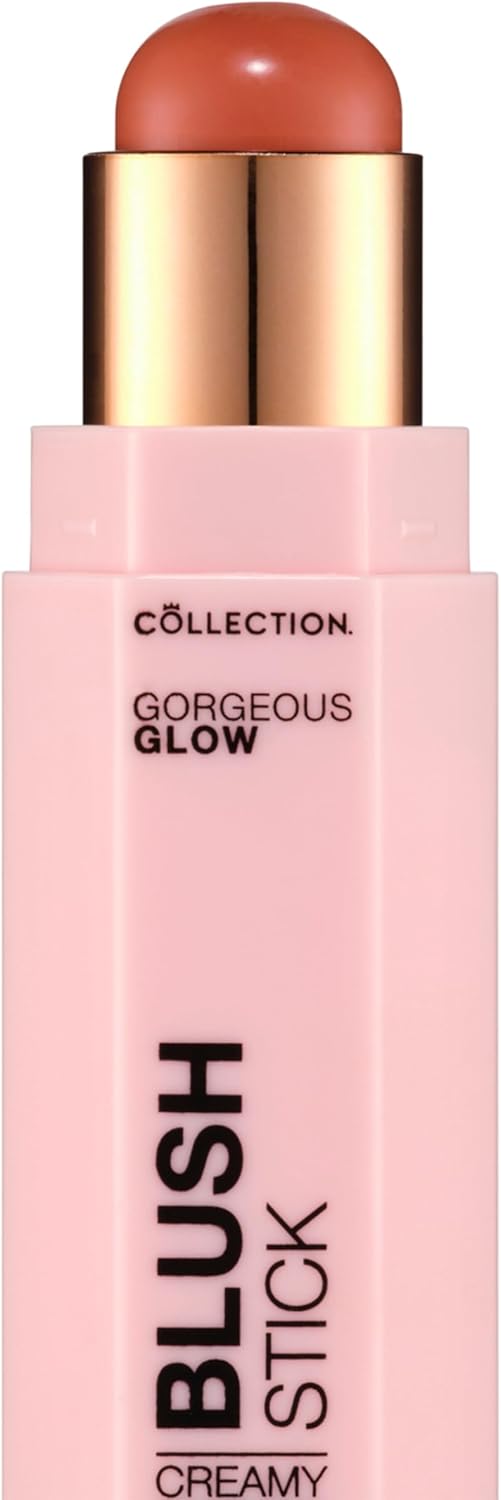 Collection Cosmetics Gorgeous Glow Sticks, Cream Formula, 4g, Blusher, Peach-1