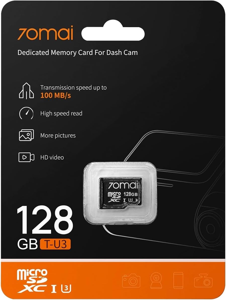 70mai 128GB microSD Card for Dash Cam-0