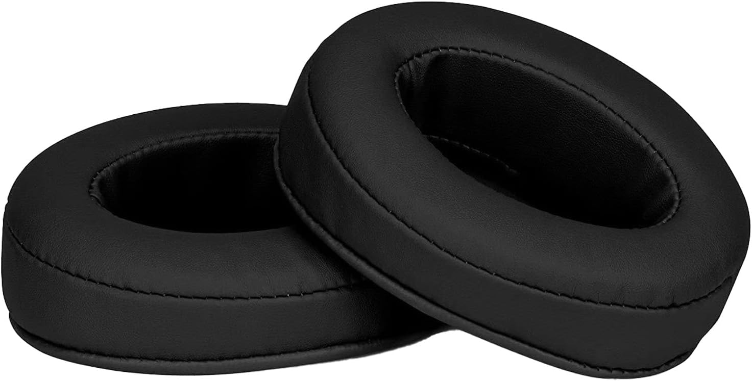 Ear Pads Replacement for ATH M50X M40X M30X / Turtle Beach Recon 50 / Stealth 600 700 520 Series/Razor Blackshark V2 X/HyperX Cloud Series Headset by MMOBIEL - Cushions Replacement - Black-1